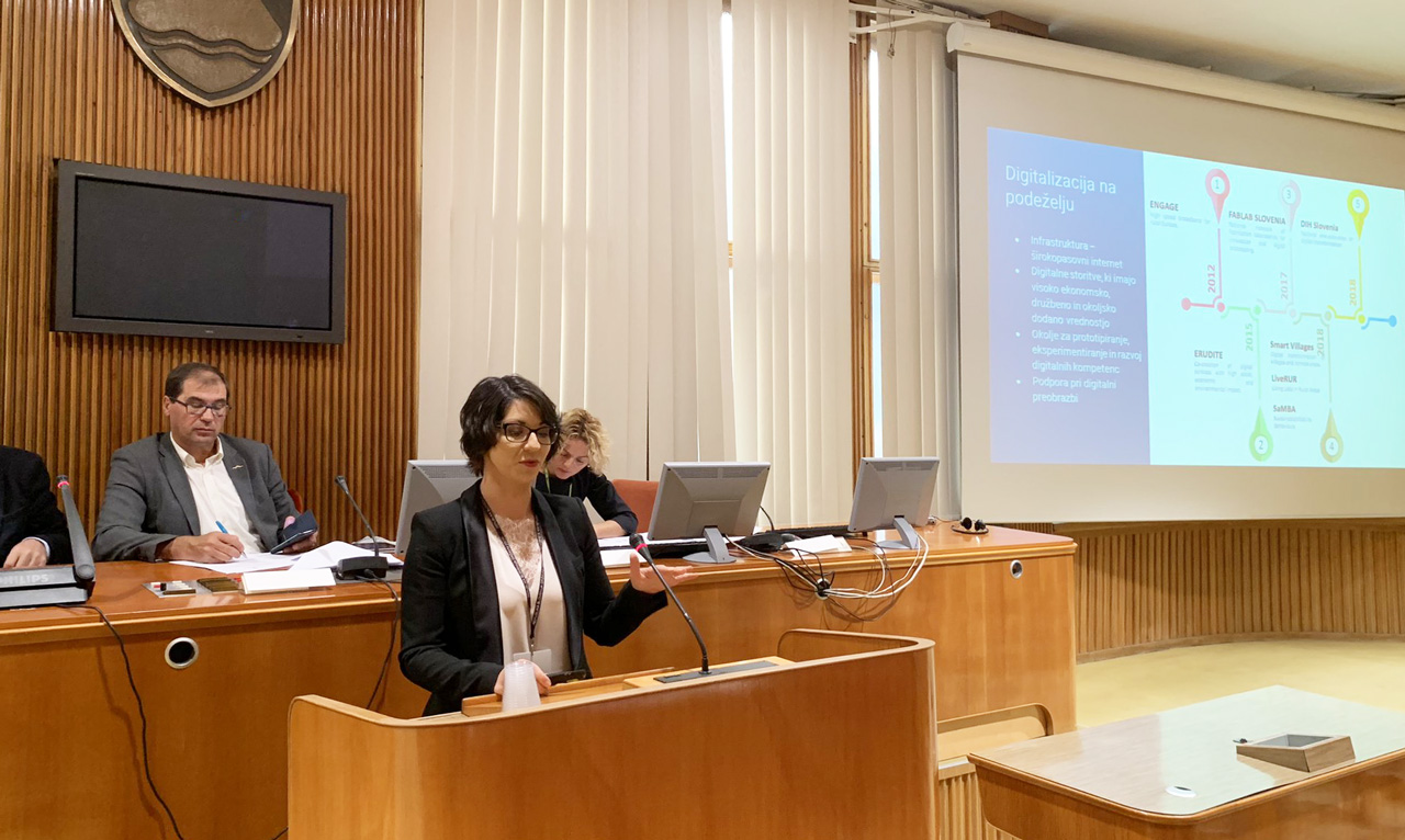 Smart villages presentation to the National Council